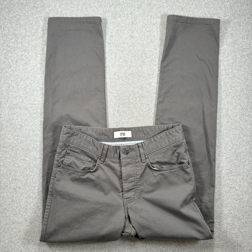 Men's Gray Chinos